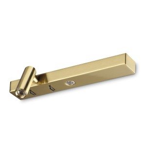 Светильник настенный Ideal Lux Bonne Nuit-1 AP Латунь 3000К LED 336800