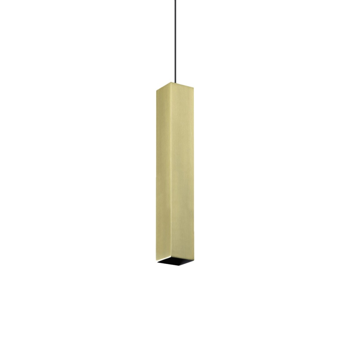 Светильник подвесной Ideal Lux Look SP01 Square D6.0 H040 Латунь GU10 371702