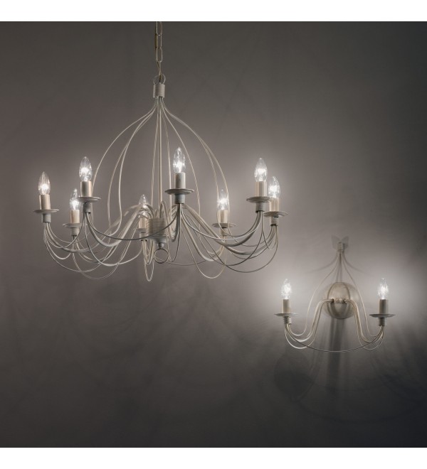 Люстра подвесная Ideal Lux Corte SP12 Ржавчина E14 097671