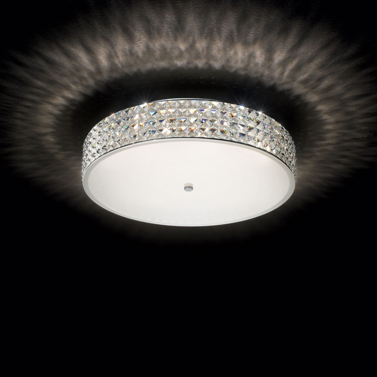 Люстра потолочная Ideal Lux Roma PL9 Хром G9 087863