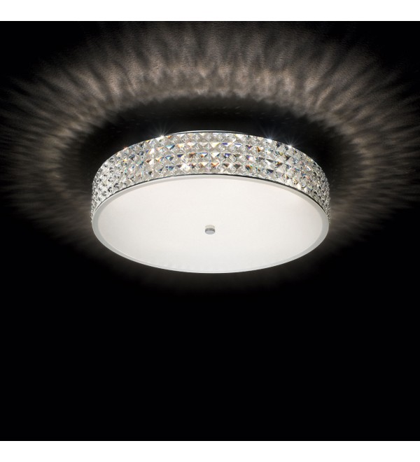 Люстра потолочная Ideal Lux Roma PL9 Хром G9 087863