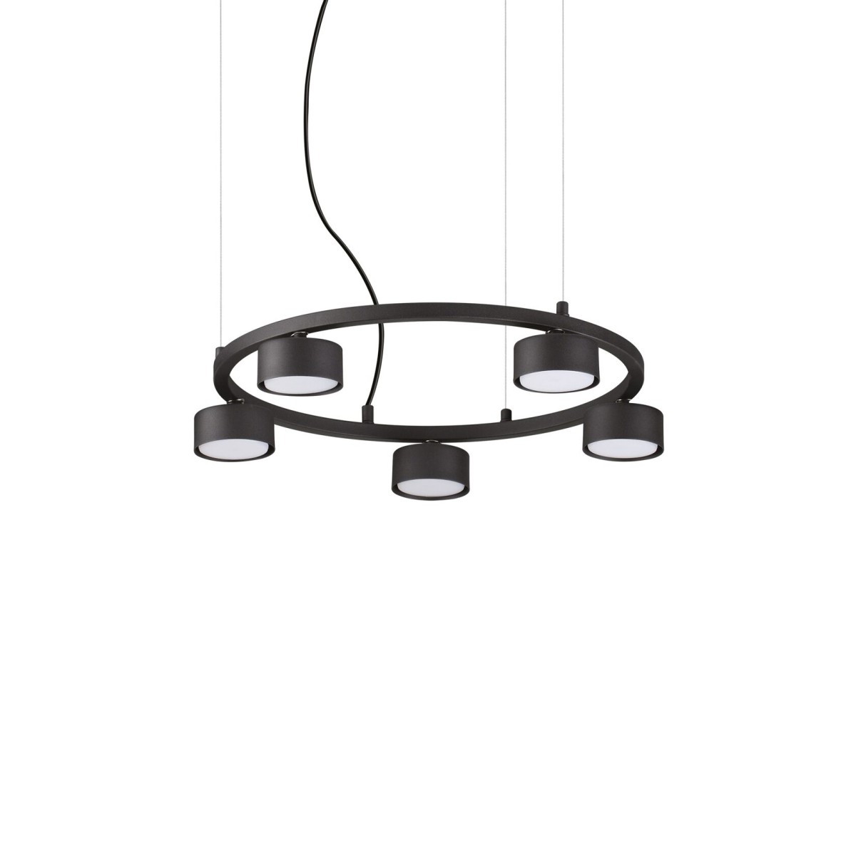 Люстра подвесная Ideal Lux Minor SP5 Round Черный GX53 235516