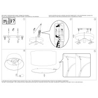 Люстра потолочная Ideal Lux Wheel PL5 E27 230В Белый 036021