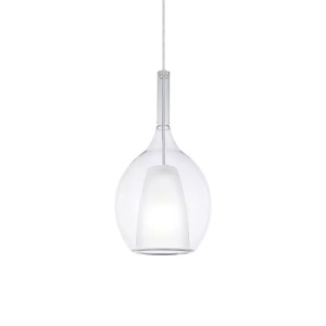 Светильник подвесной Ideal Lux Kalique SP1-3 D18 Прозрачный E27 360034