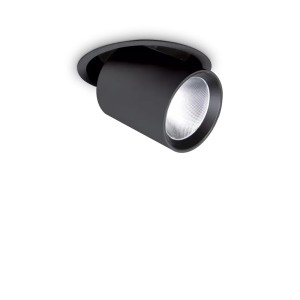 Светильник встраиваемый Ideal Lux Nova FI 20W 4000K LED Черный 370187