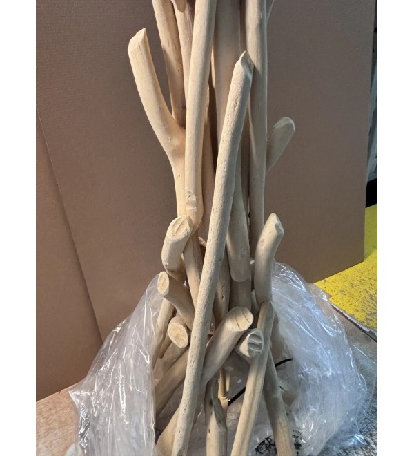 Торшер напольный Ideal Lux Driftwood PT1 Дерево E27 148939