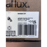 Светильник настенный Ideal Lux Barber AP1 Античная латунь GU10 159997