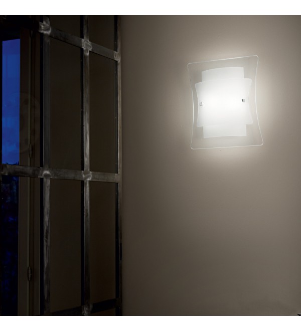 Настенный светильник Ideal Lux Triplo AP1 Белый E27 026473