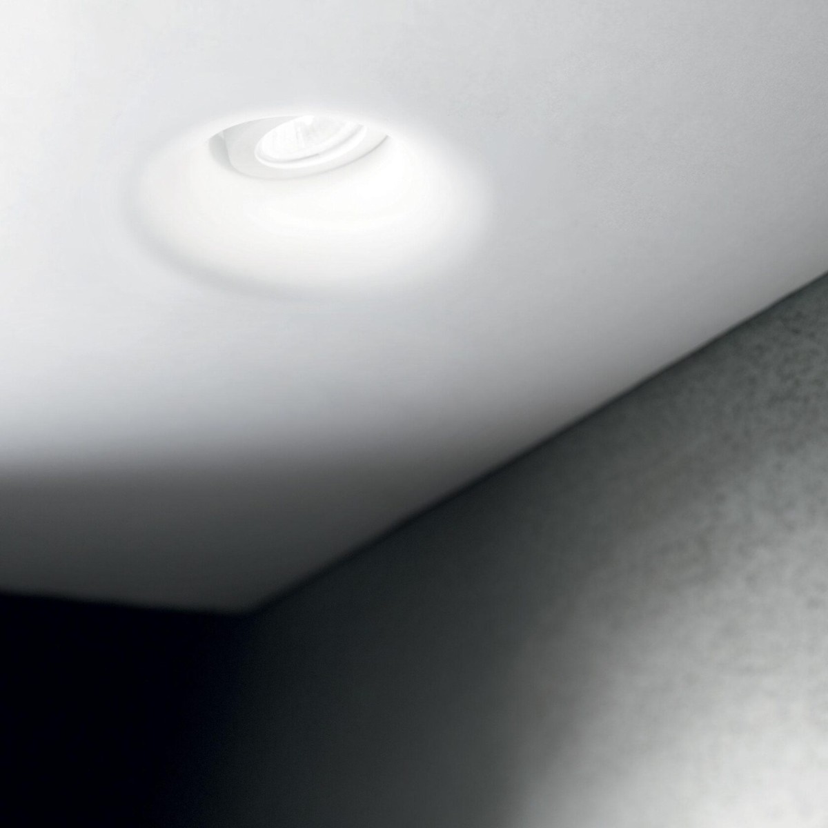 Светильник встраиваемый Ideal Lux Zephyr FI D20 Белый Гипс GU10 155722