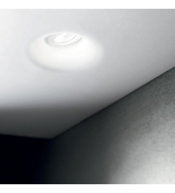Светильник встраиваемый Ideal Lux Zephyr FI D20 Белый Гипс GU10 155722