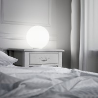 Светильник настольный Ideal Lux Mapa TL1 D20 E27 Белый 009155