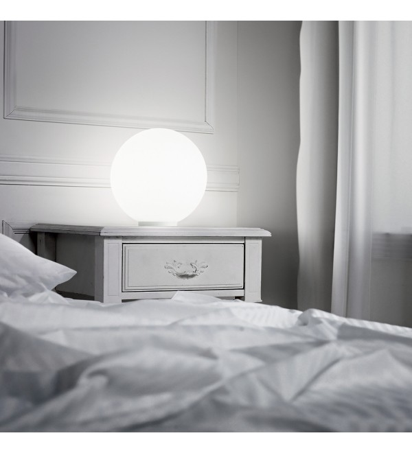 Светильник настольный Ideal Lux Mapa TL1 D20 E27 Белый 009155