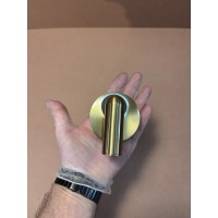Светильник настенный Ideal Lux Bean AP Round Латунь 3000К 260624