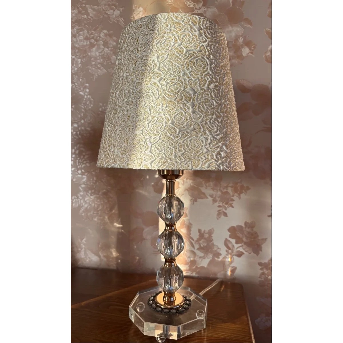 Лампа настольная Ideal Lux Queen TL1 Big Золото E27 077758