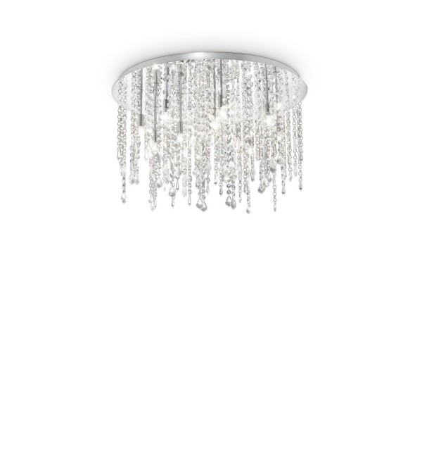 Люстра потолочная Ideal Lux Royal PL12 Хром G9 053004