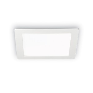 Светильник встраиваемый Ideal Lux Groove FI 10W Square Белый 3000K LED 123981