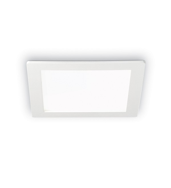 Светильник встраиваемый Ideal Lux Groove FI 10W Square Белый 3000K LED 123981