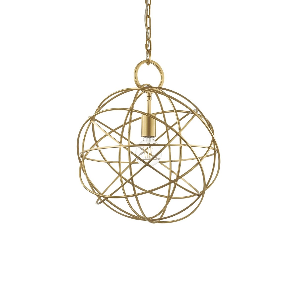 Люстра подвесная Ideal Lux Konse SP1 Золото E27 155968