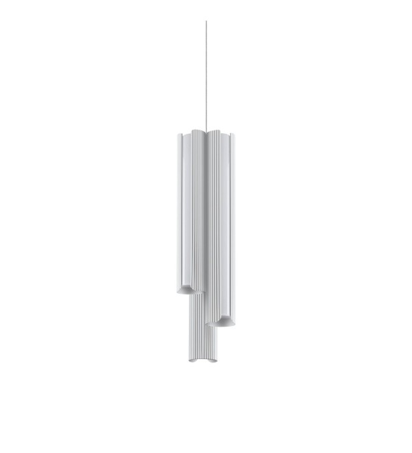 Светильник подвесной Ideal Lux Dorica SP3 D90 Белый LED 3000K 366470