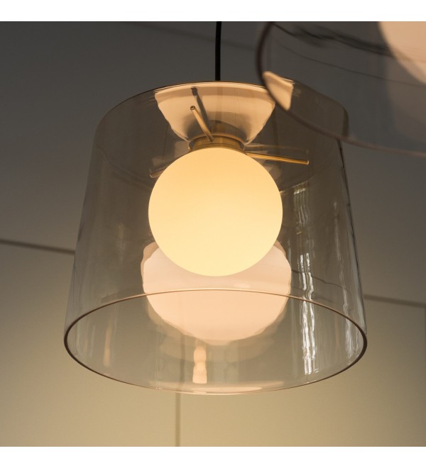 Светильник подвесной Ideal Lux Fade SP1 Янтарный G9 271316