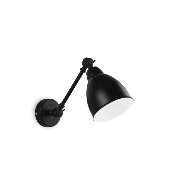 Светильник настенный Ideal Lux Newton AP1 Черный E27 027852