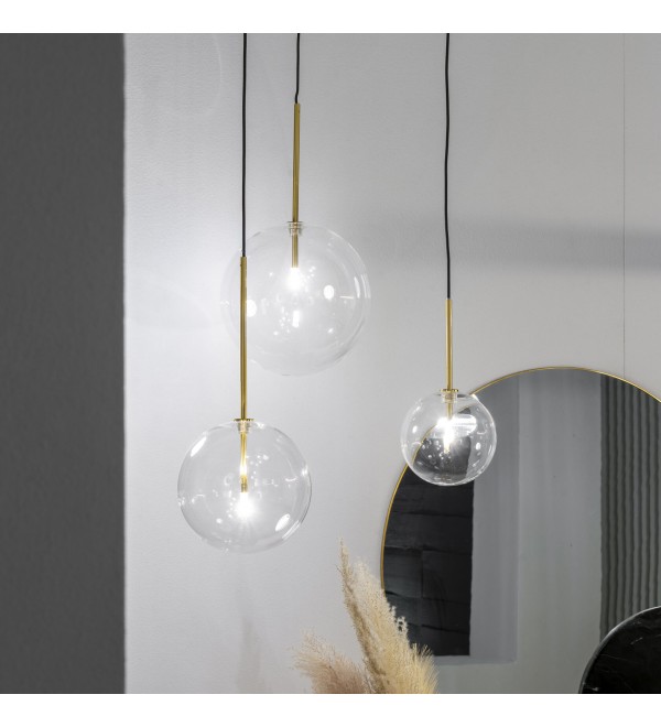 Светильник подвесной Ideal Lux Equinoxe SP1 D15 Латунь G4 277370