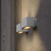 Светильник уличный Ideal Lux Andromeda AP2 Серый E27 163543