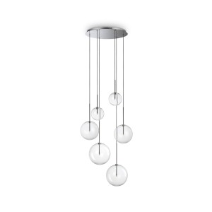 Люстра подвесная Ideal Lux Equinoxe SP6 Хром G4 317250