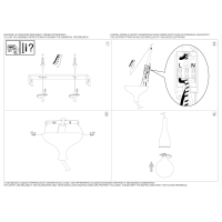 Светильник подвесной Ideal Lux Minimal SP1 Золото E27 009391