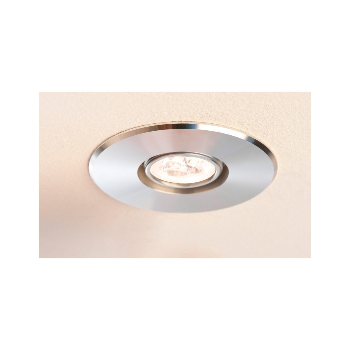 Светильник встраиваемый Paulmann Deco Systems Basis LED D95 мм 3000К Алюминий 92570