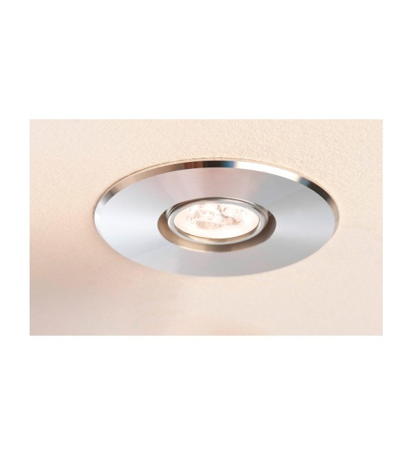 Светильник встраиваемый Paulmann Deco Systems Basis LED D95 мм 3000К Алюминий 92570