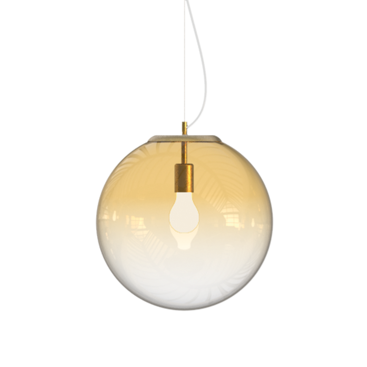 Светильник подвесной Ideal Lux MAPA CLEAR SP1 D40 AMBRA макс.1x42Вт E27 346564