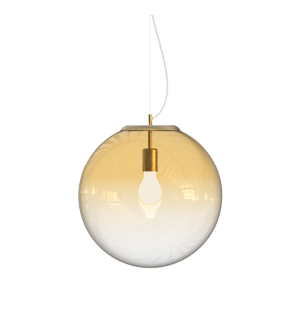 Светильник подвесной Ideal Lux MAPA CLEAR SP1 D40 AMBRA макс.1x42Вт E27 346564