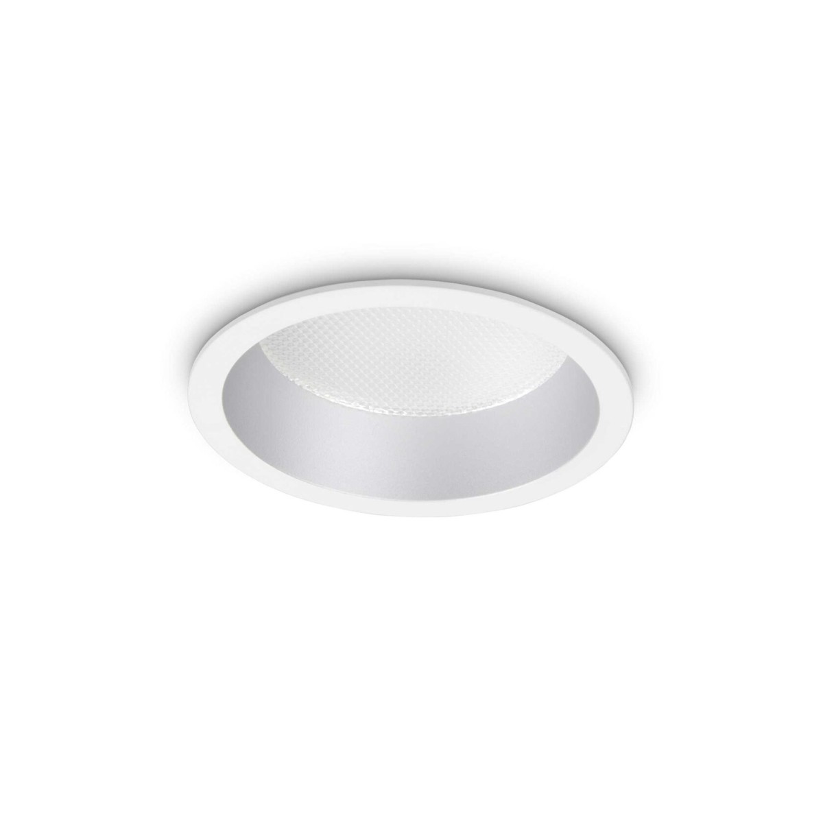 Светильник встраиваемый Ideal Lux Deep FI D103 10Вт 1350Лм 3000К IP44 LED 230В Белый Алюминий Не диммируемый 249018