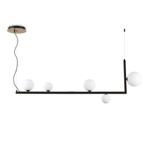 Люстра подвесная Ideal Lux Birds SP5 Черный G9 273648