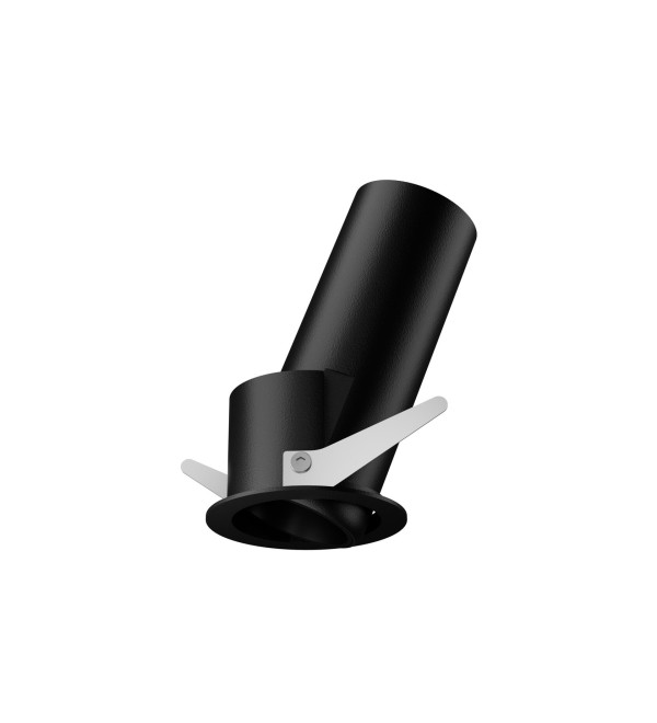 Светильник встраиваемый Ideal Lux Quark FI 12.0W Adjustable 3000K LED Черный 323008