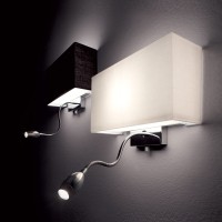 Светильник настенный Ideal Lux Hotel AP2 Канва E27 / LED 103204