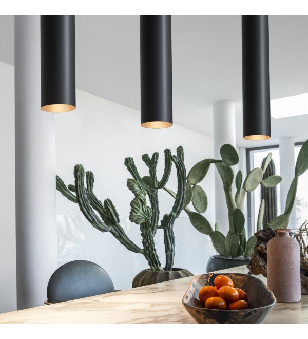 Светильник подвесной Ideal Lux Look SP1 Round D40 H400 Хром GU10 346861