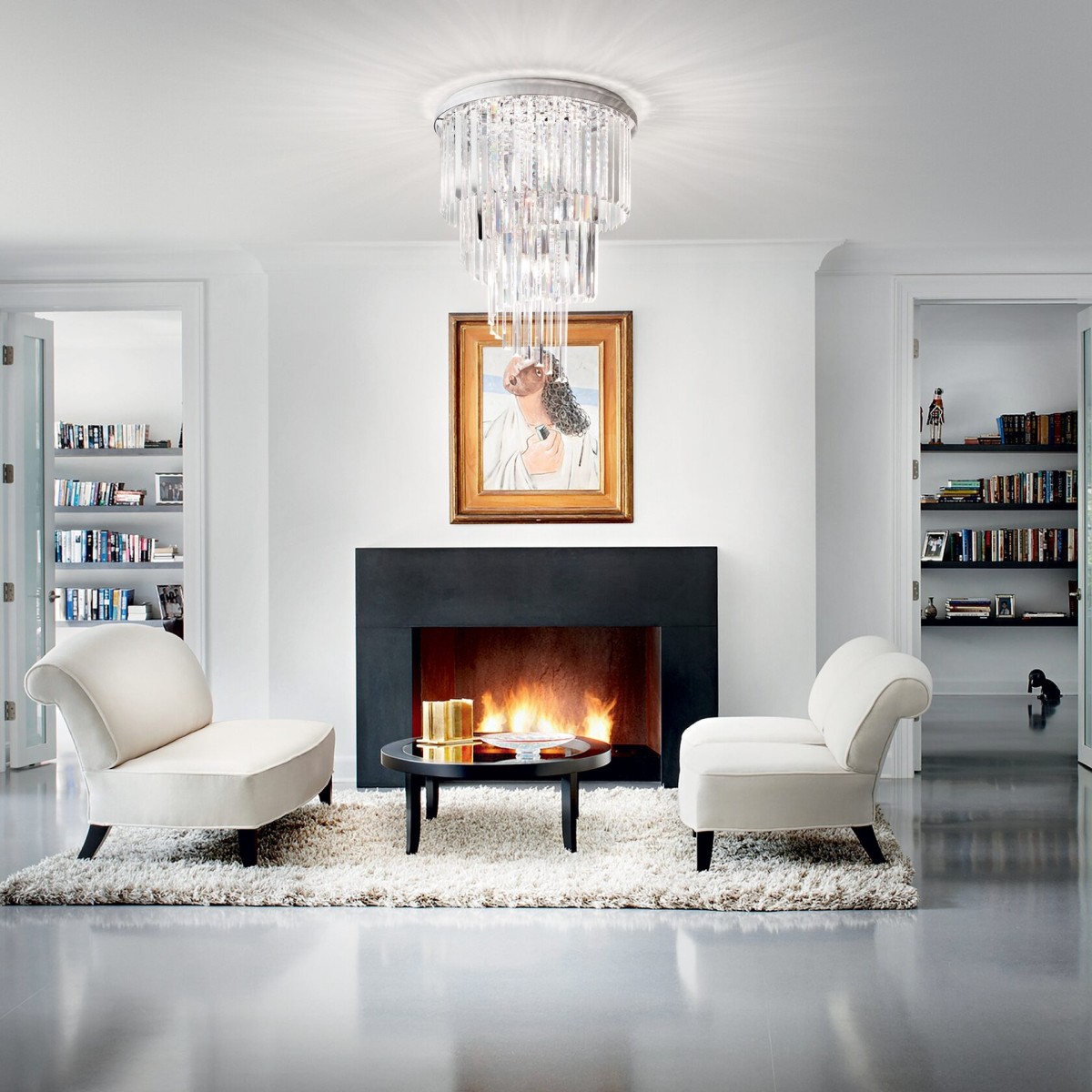 Люстра потолочная Ideal Lux Carlton PL12 E14 Золото 213507