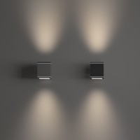 Светильник уличный Ideal Lux Snif AP1 Square Белый GU10 144276