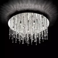 Люстра потолочная Ideal Lux Royal PL8 Хром G9 052991