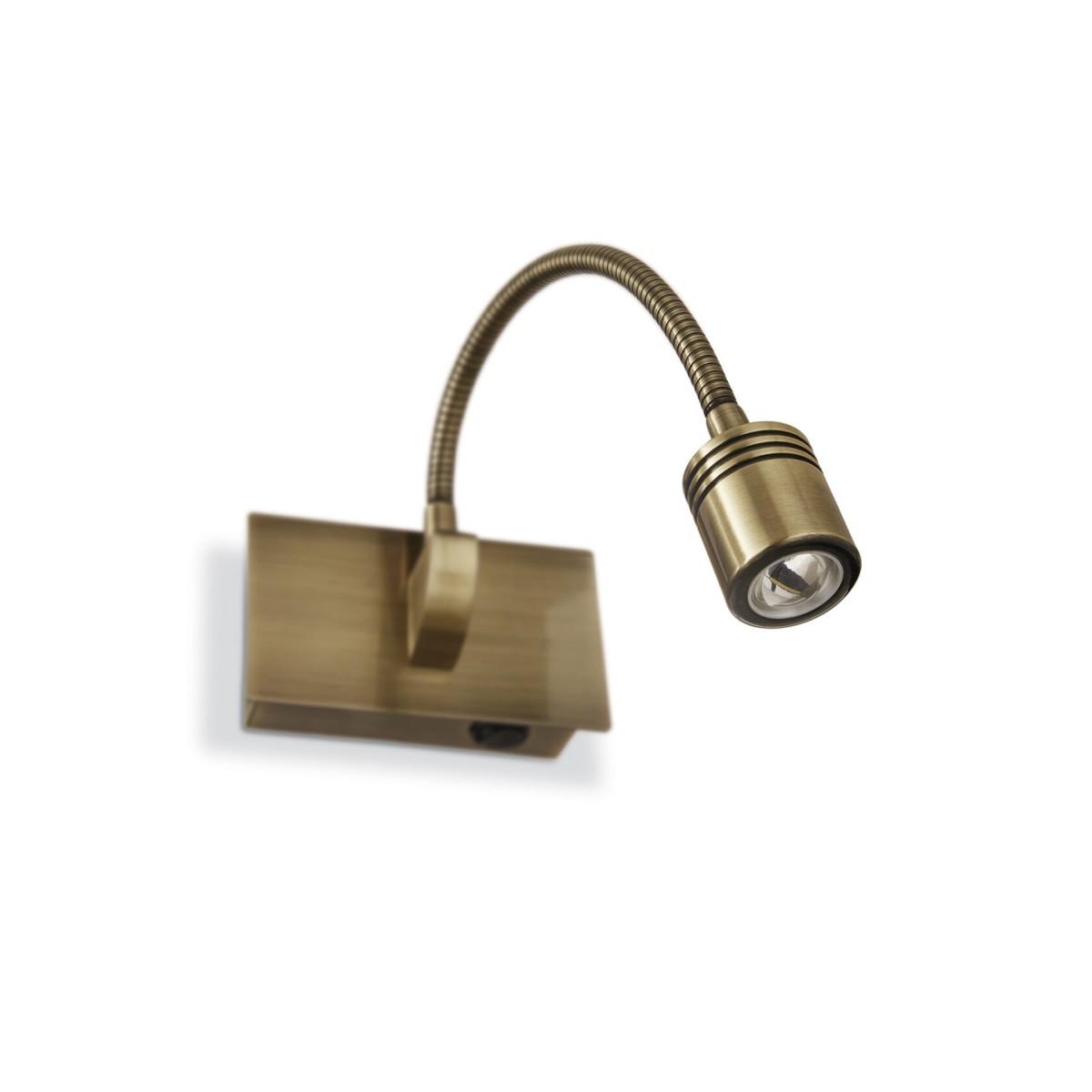 Светильник настенный Ideal Lux Dynamo AP Латунь античная 14000К LED 21352