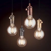 Светильник подвесной Ideal Lux Doc SP1 Латунь античная E27 163109