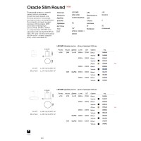 Люстра подвесная Ideal Lux Oracle Slim SP D070 Round On-Off Черный 4000К 304410