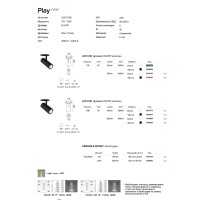 Светильник встраиваемый Ideal Lux Play FI 07Вт 4000K Черный LED 370835