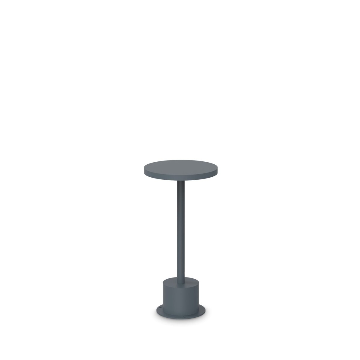 Светильник уличный настольный Ideal Lux Toffee PT D16 H25 Антрацит Аккумулятор 3000К LED 347806
