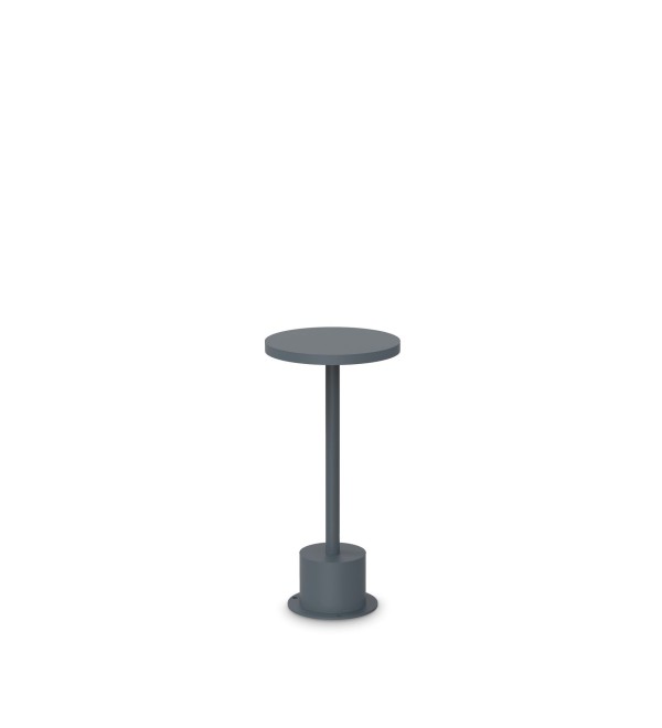 Светильник уличный настольный Ideal Lux Toffee PT D16 H25 Антрацит Аккумулятор 3000К LED 347806