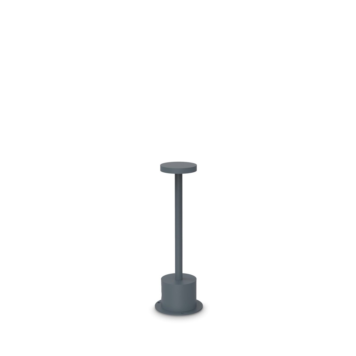 Светильник уличный настольный Ideal Lux Toffee PT D08 H25 Антрацит Аккумулятор 3000К LED 347745