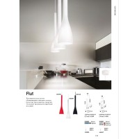 Светильник подвесной Ideal Lux Flut SP1 Big E27 Черный 035680