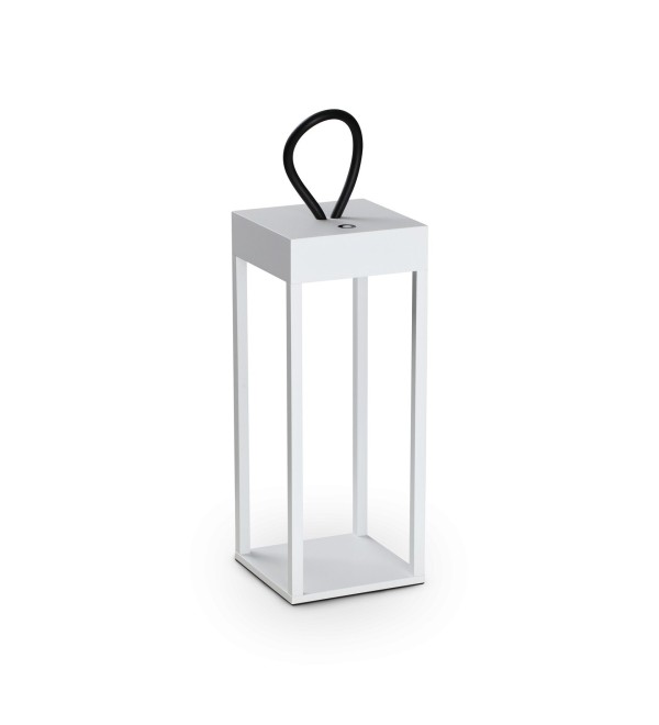 Светильник уличный настольный Ideal Lux Enya TL Белый Аккумулятор LED 323251